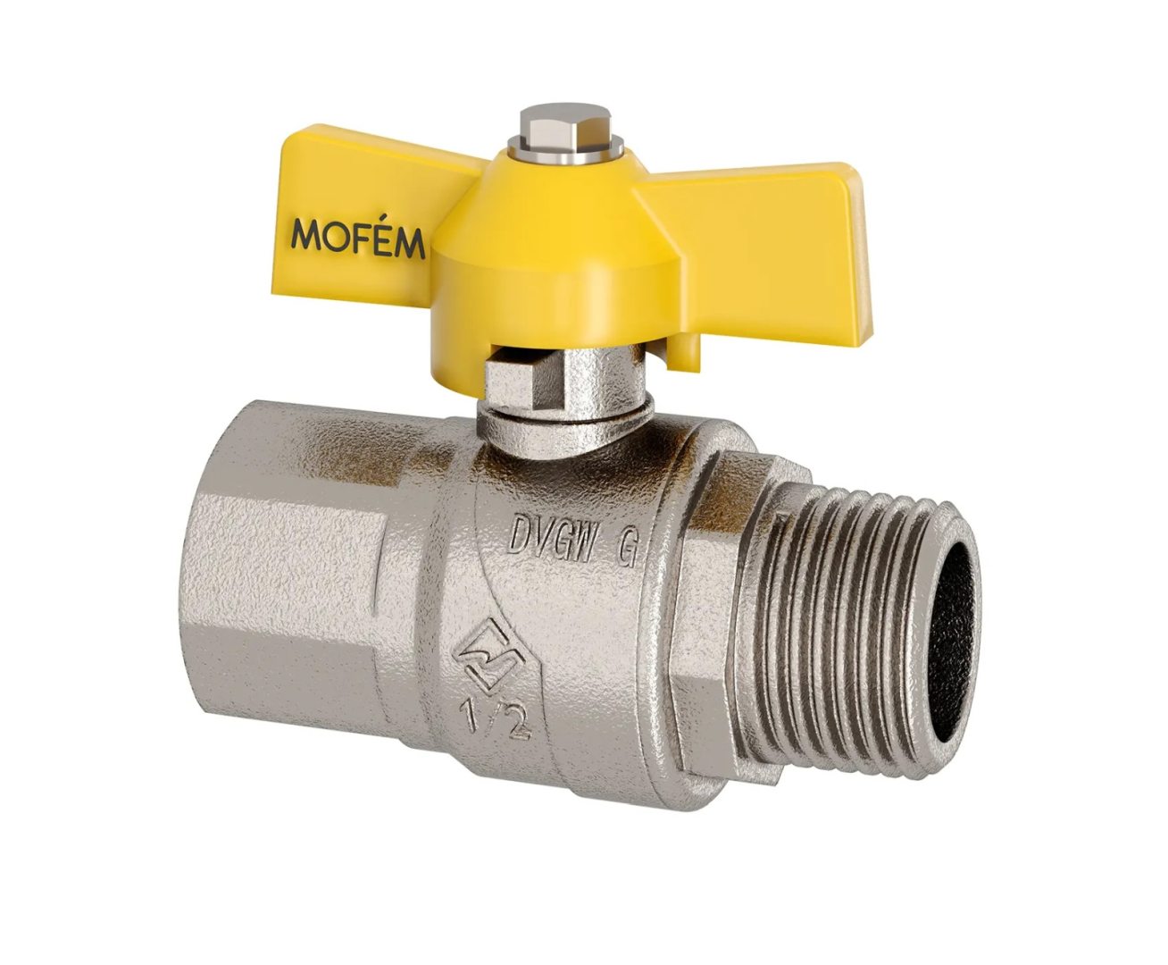 Mofém Flexum EVO 1/2 Gáz gömbcsap fix KB 113-0111-00