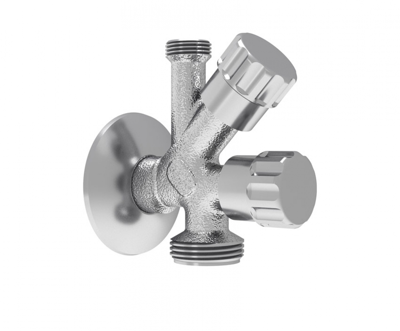 Mofém 1/2-3/4-3/8 Kombinált sarokszelep 15.025.28.00