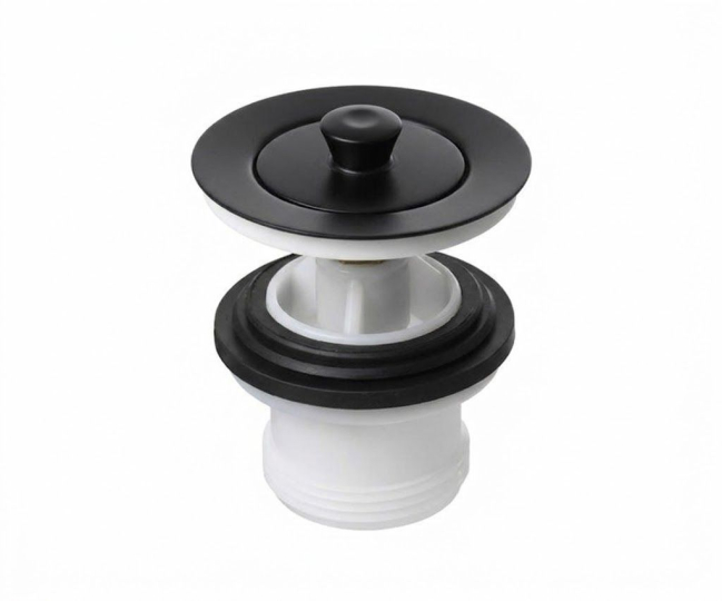 Mofém Nyomógombos leeresztő szelep fekete színben 1109500