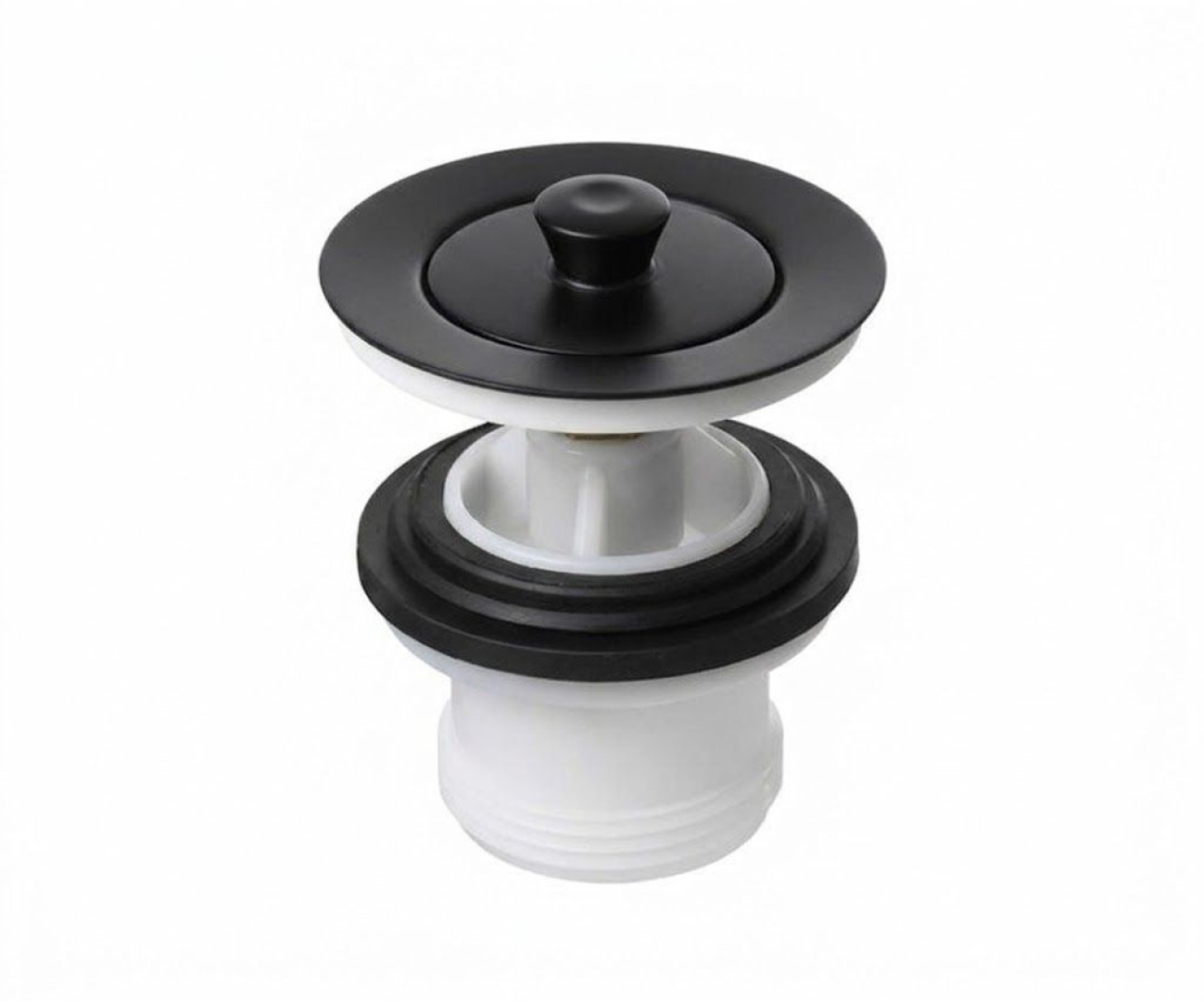 Mofém Nyomógombos leeresztő szelep fekete színben 1109500