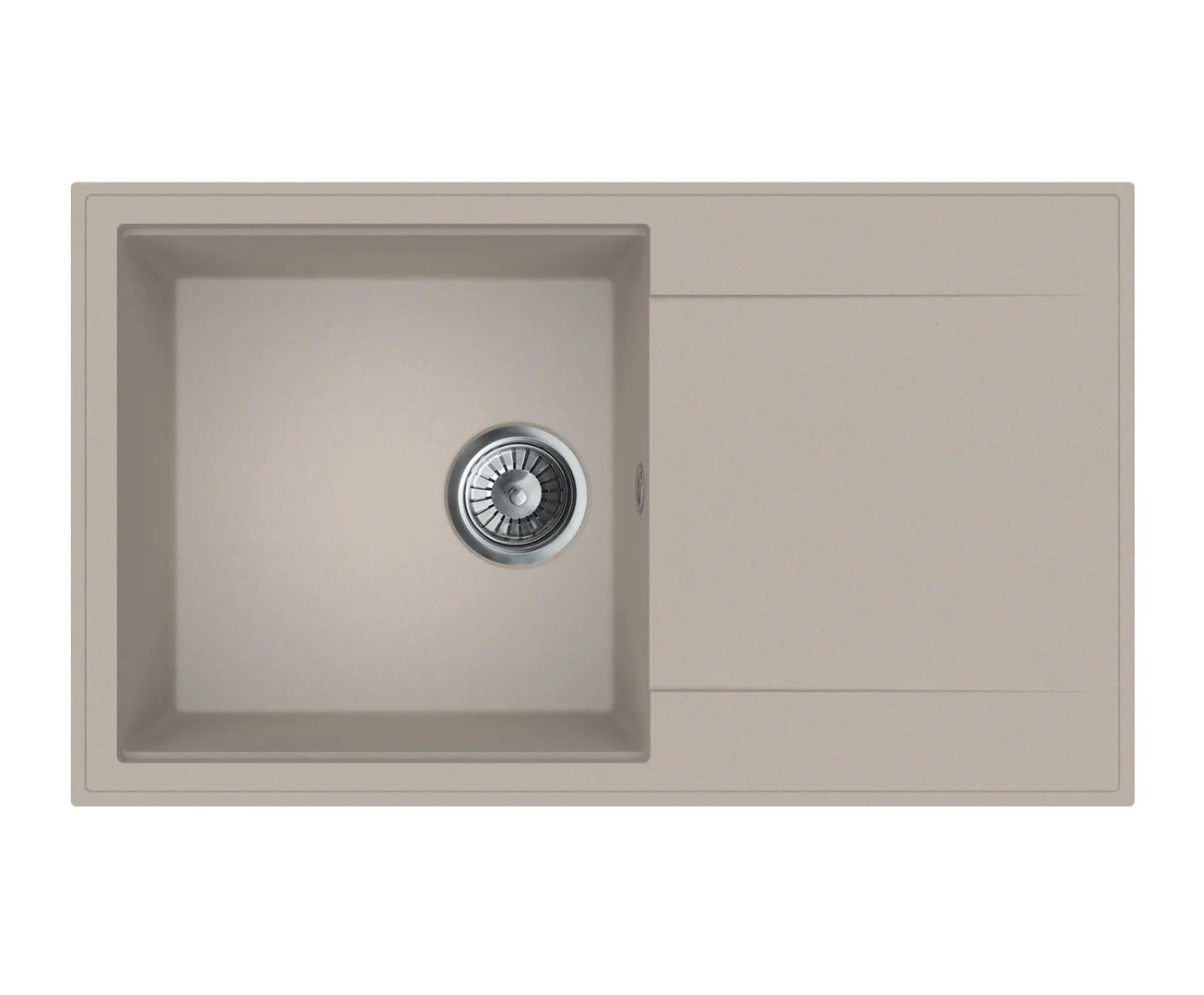 Mofém Zenit Gránit egymedencés mosogatótálca csepegtetővel bézs 760012802B2