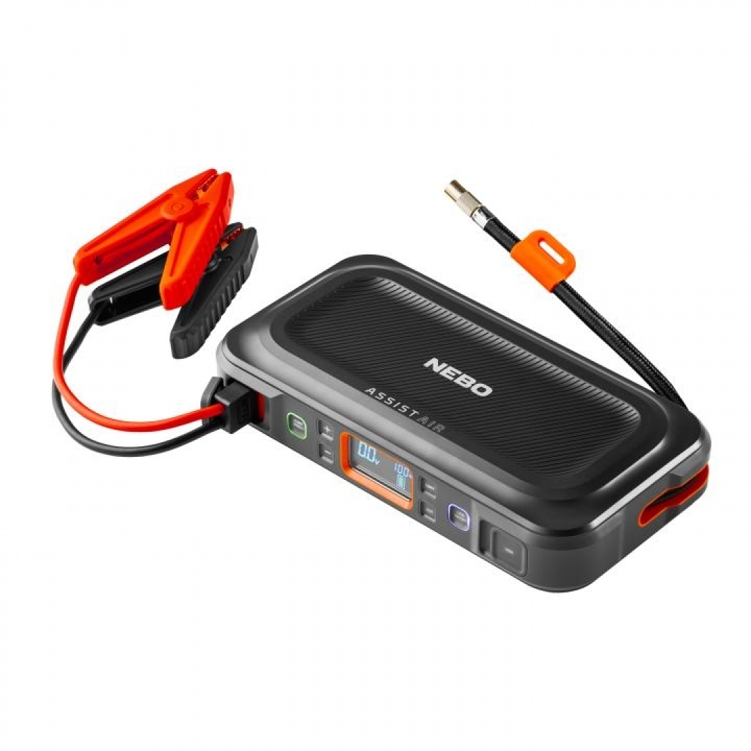 Nebo ASSIST AIR JUMP STARTER Légkompresszoros indítás rásegítő, 1500a