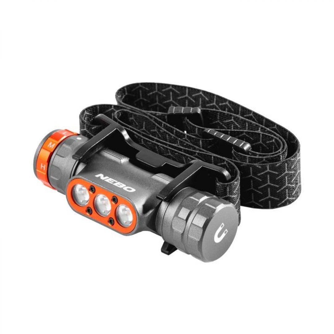 Nebo TRANSCEND™ 1500 Fejlámpa, 1500 lm