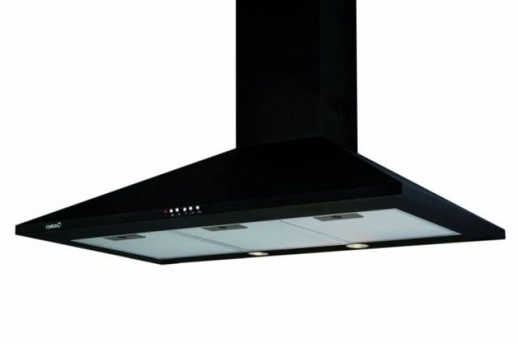 Cata OMEGA 900BK/L LED Fali Páraelszívó fekete