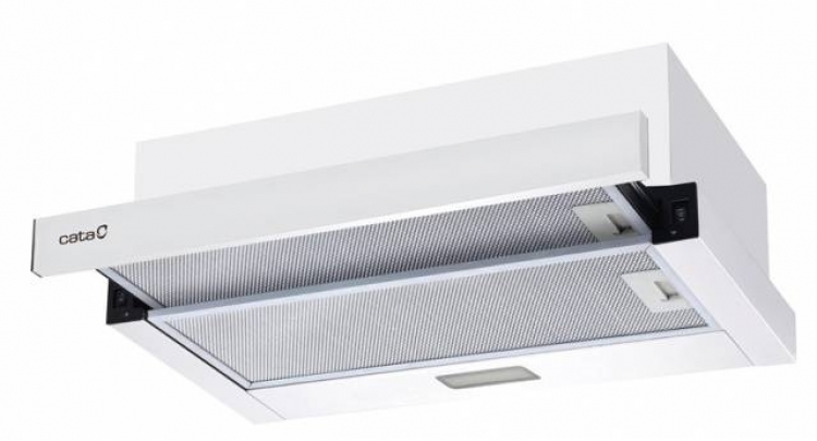 Cata TFB-5160 WH Beépíthető Kihúzható páraelszívó fehér