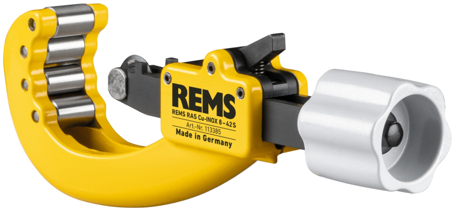 REMS RAS Cu-INOX Kézi tűcsapágyas csőlevágó 8-42mm