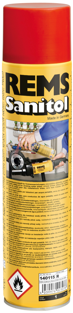 REMS Sanitol Menetvágó kenőanyag spray 600ml