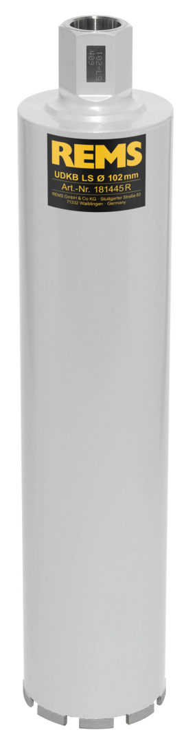 REMS UDKB LS Gyémánt magfúró korona 102x420