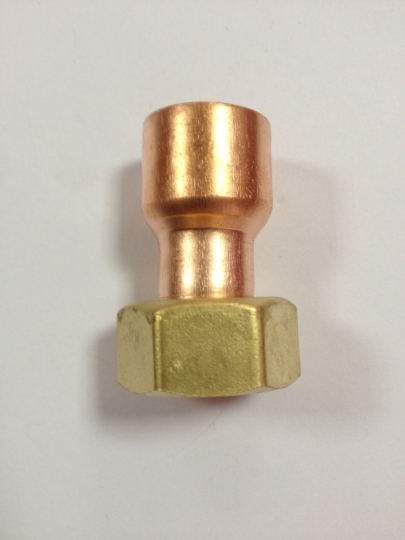 Réz félhollandi 18x1/2” egyenes