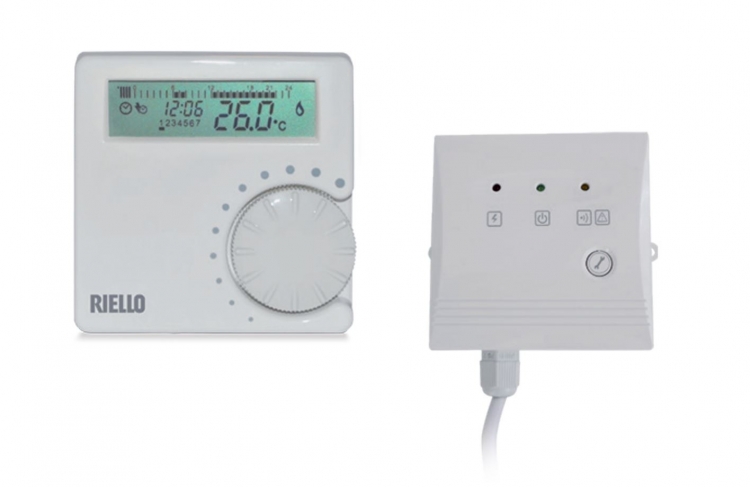 Riello Chronoriello 7D Wireless Vezeték nélküli programozható digitális szobatermosztát