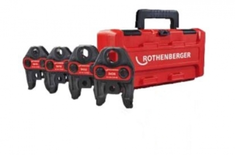 Rothenberger COMPACT U 16-20-25-32 Préspofa készlet ROCASE tartóval Rothenberger COMPACT U 16-20-25-32 Préspofa készlet ROCASE tartóval