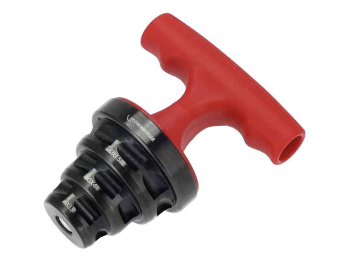 Rothenberger ROCALIBER L Kézi racsni kalibráló és sorjázó funkcióval