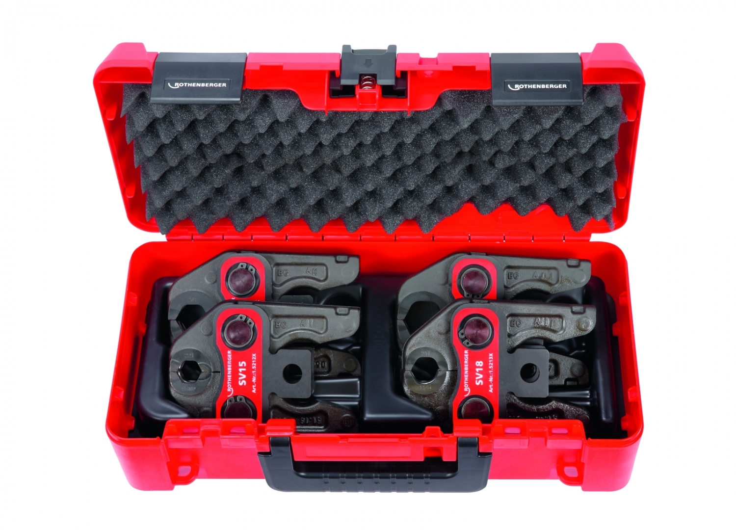 Rothenberger SV15-18-22-28 Standard préspofa készlet 4 részes