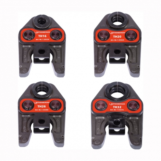 Rothenberger TH16-20-26-32 Standard préspofa készlet 4 részes