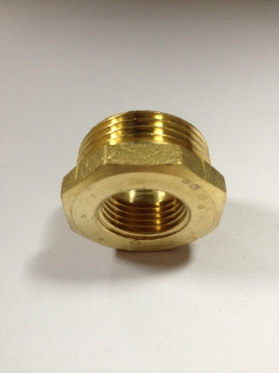 Menetes sárgaréz szűkítő 2”x5/4” KB