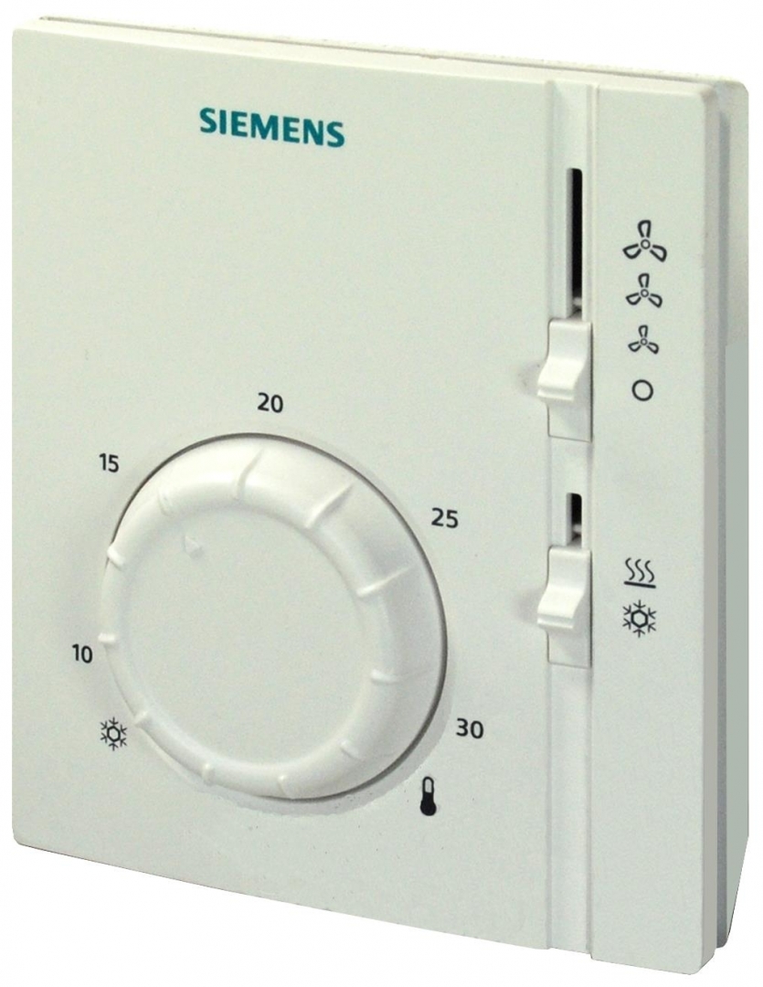 Siemens RAB31 Mechanikus fan-coil termosztát 4-csöves rendszerekhez