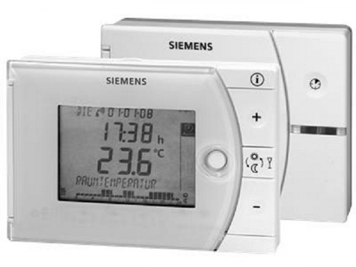Siemens REV24RF/SET Rádiófrekvenciás digitális heti programozható öntanulós  szobatermosztát