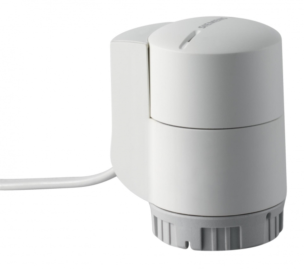 Siemens STA23HD Termoelektromos szelepmozgató osztó-gyűjtőkhöz AC 230V NC 0,8fm kábellel