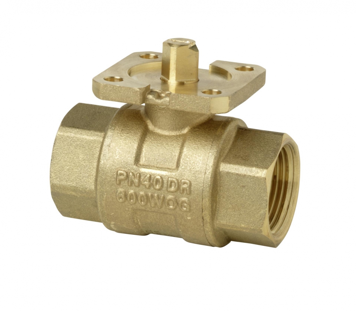 Siemens VAI60.32-35 Egyutú golyóscsap belső menetes DN32 kvs 35m3/h