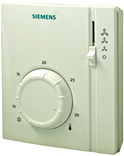 Siemens RAB21 Mechanikus fan-coil termosztát ventilátor kapcsolóval