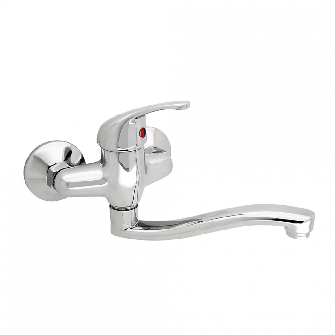 Slovarm Arya mosogató fali csaptelep, megemelt  kifolyócsővel 480214