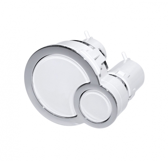 Slovarm Falra építhető WC rendszer Pótalkatrész nyomógomb, fehér 672325