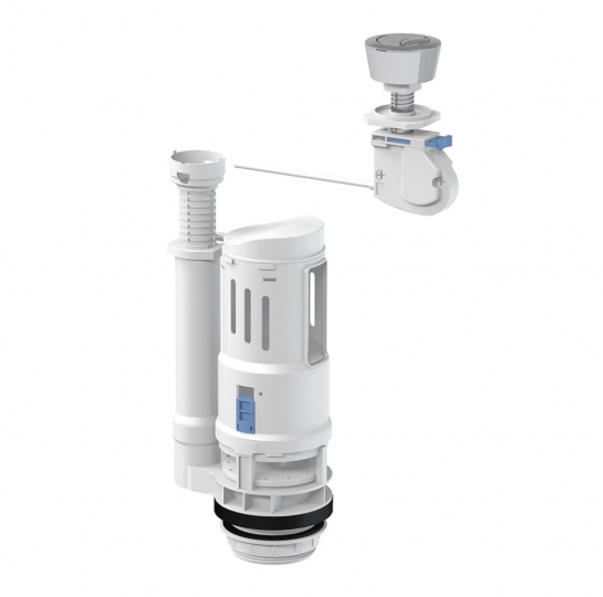 Slovarm Leeresztőszelep öblítőtartályhoz, DUAL, króm 671690