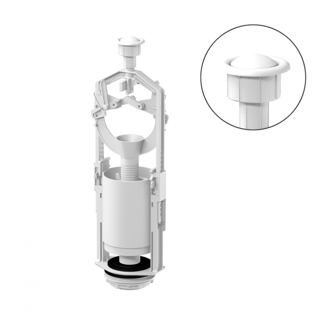 Slovarm Leeresztőszelep öblítőtartályhoz, START/STOP, fehér, 2, 2 1/4 621163