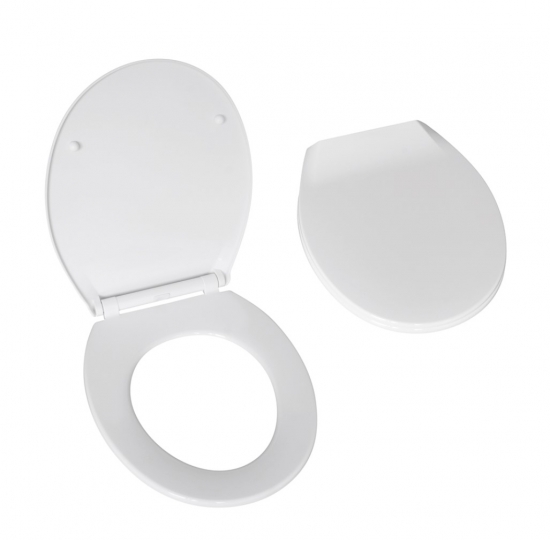 Slovarm Livia WC ülőke softclose, fehér, fém zsanérokkal 672045