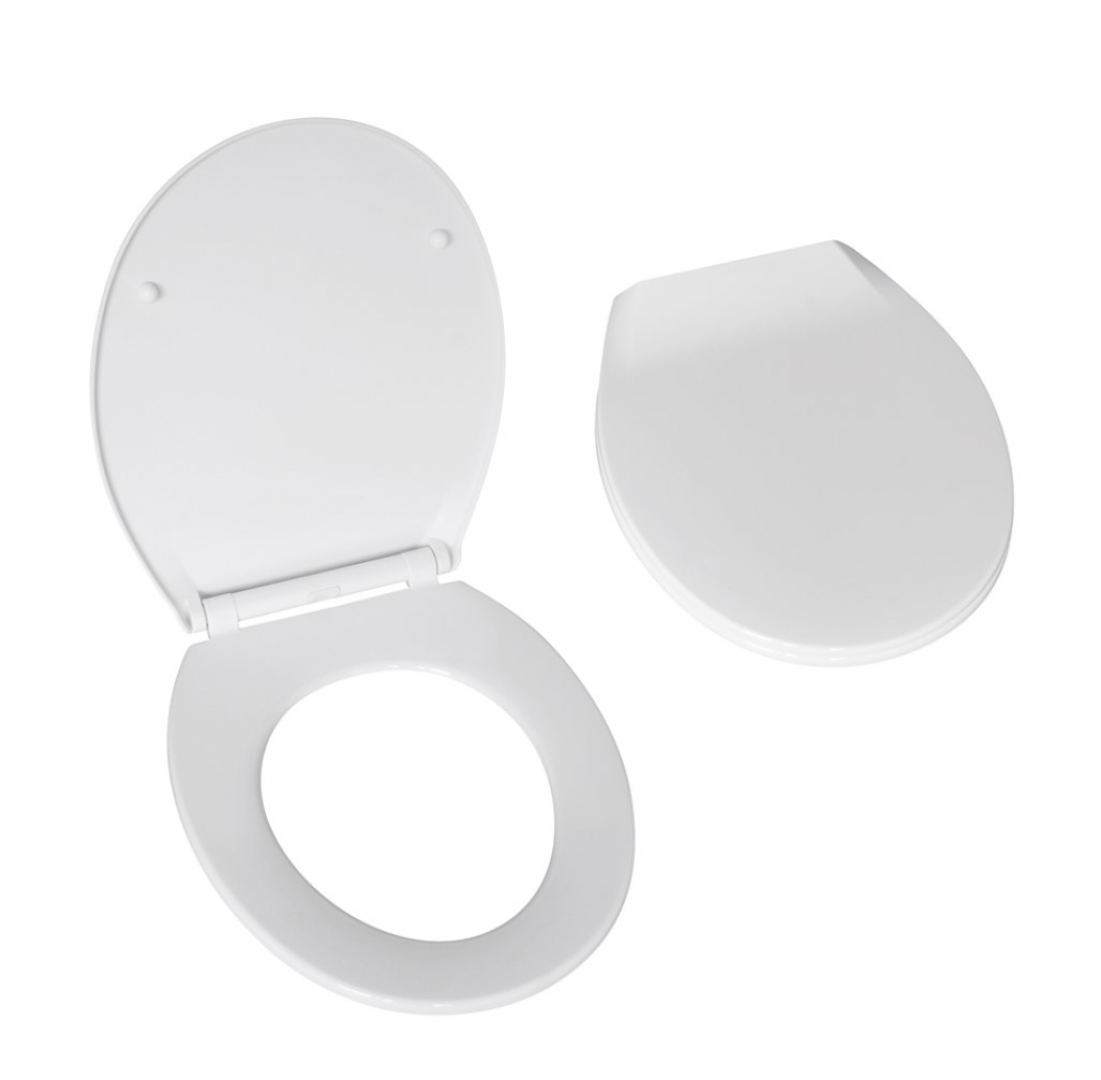 Slovarm Livia WC ülőke softclose, fehér, fém zsanérokkal 672045