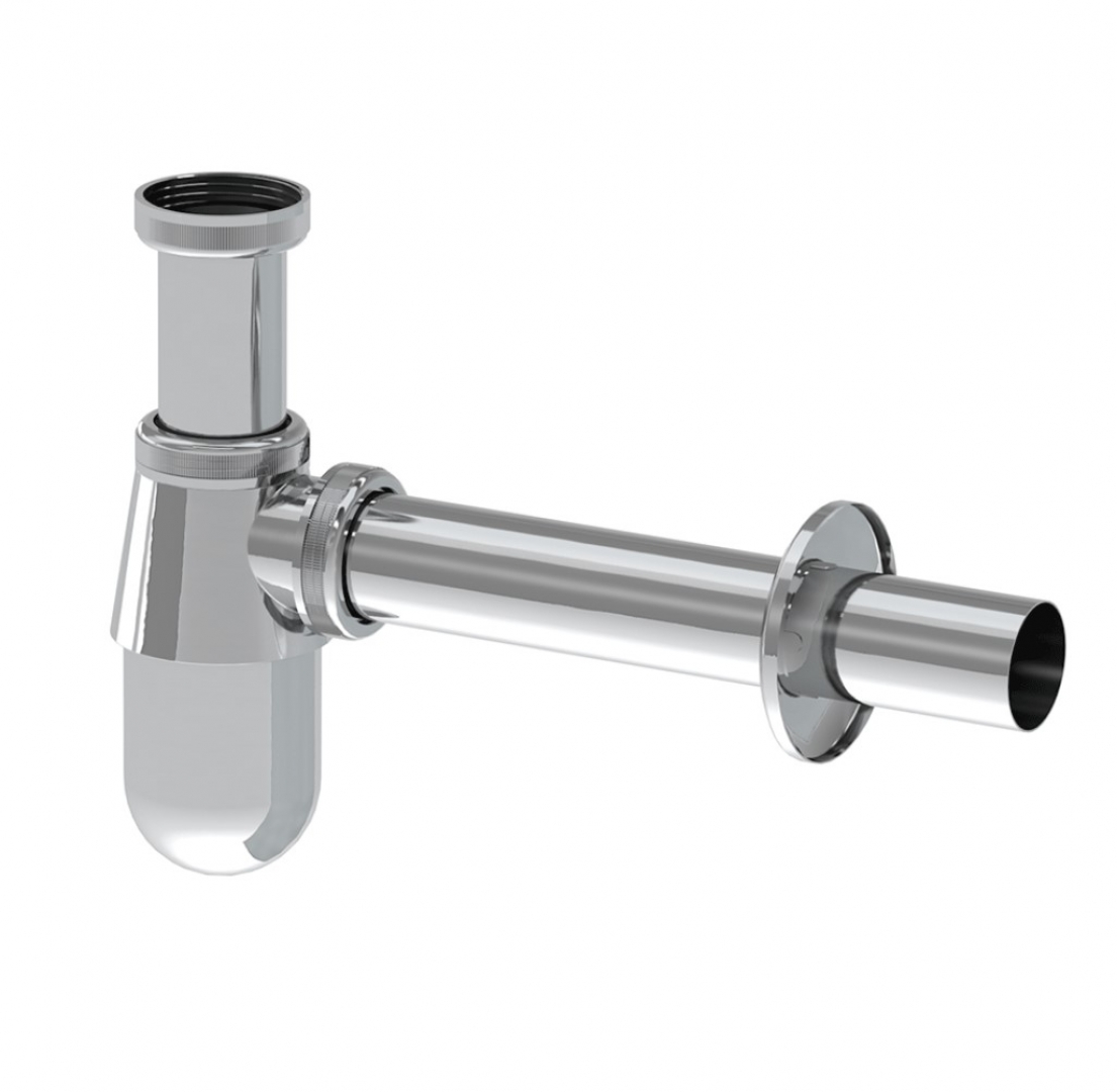 Slovarm Mosdószifon, fém, leeresztőszelep nélkül 672311