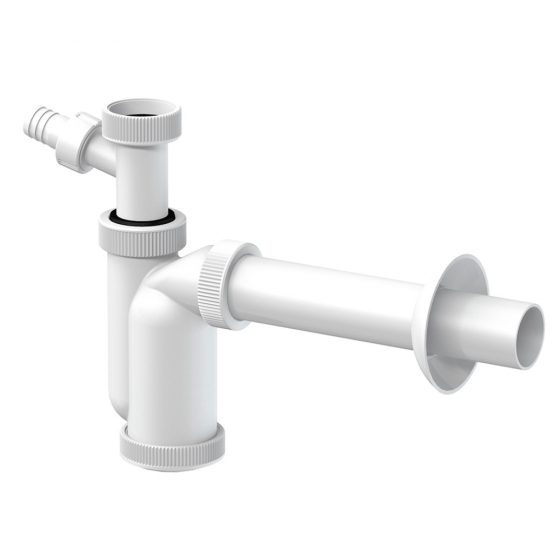 Slovarm Mosdószifon leeresztőszelep nélkül, csatlakozócsonkkal 621560