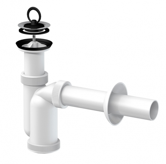 Slovarm Mosdószifon, rozsdamentes acél lefolyószűrő Ø63 621358