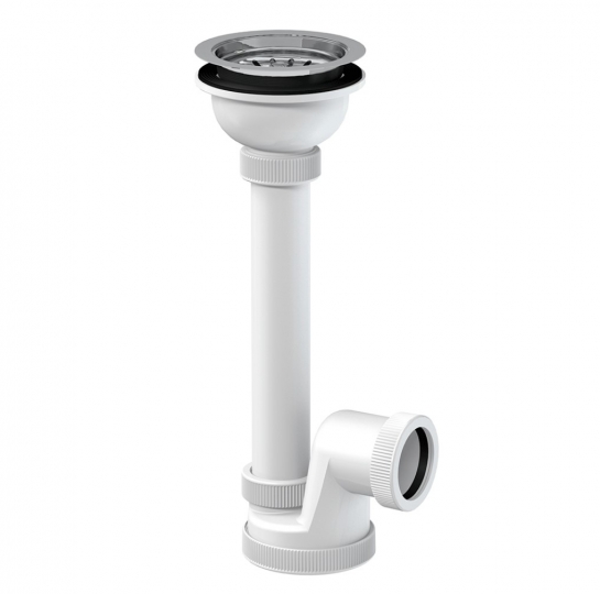 Slovarm Mosogatószifon, rozsdamentes acél lefolyószűrő Ø114 mm 621021