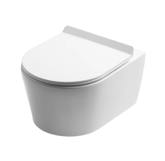 Slovarm Rimless WC ülőkével Fali függesztésű, kerámia 672400