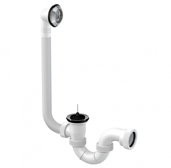 Slovarm U-alakú Kádszifon, rozsdamentes acél lefolyószűrővel 620895