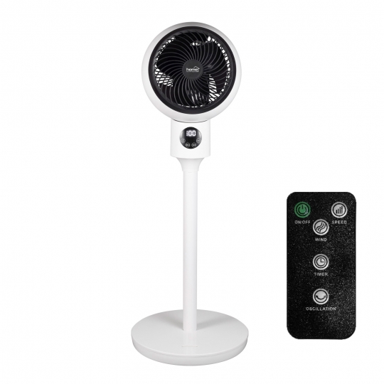 Somogyi Home SFR 20 Álló ventilátor távirányítóval 20 cm 50W fehér Somogyi Home SFR 20 Álló ventilátor távirányítóval 20 cm 50W fehér