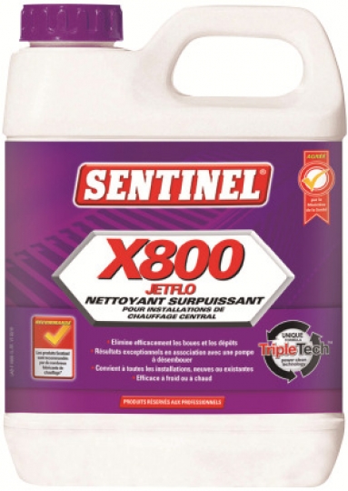 Sentinel X800 Jetflo Öblítő- és tisztítószer (1 liter) – Netkazán