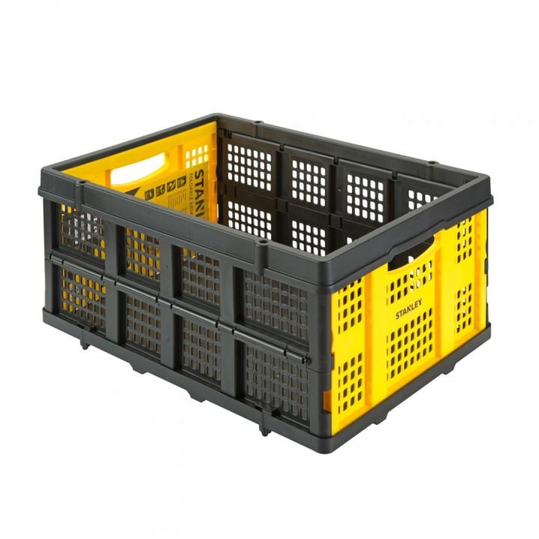 Stanley SXWTD-FT505 Összecsukható műanyag rekesz, 25kg, 50liter