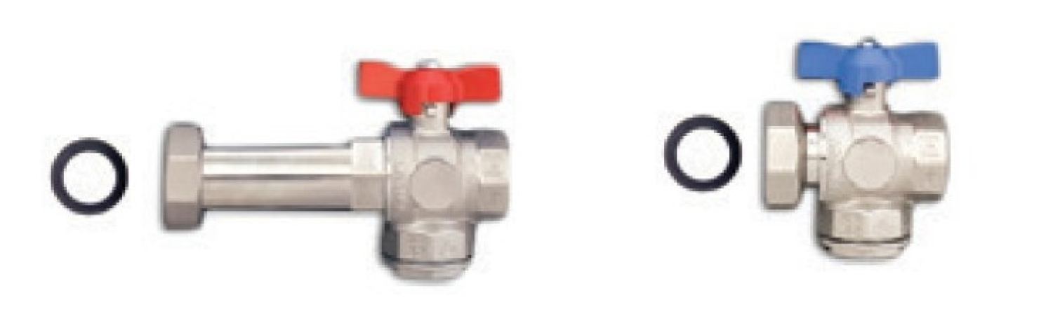 TRICOX OCTA Golyóscsap szett 1-5/4 egyenes/sarok moduláris osztó-gyűjtő rendszerhez