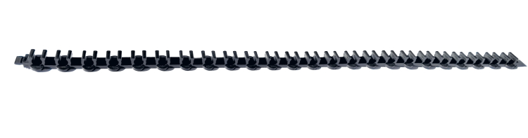 TRICOX OCTA Sorolható csőrögzítő elem vékony rétegrendű padlófűtéshez 60cm, 10mm egyenes