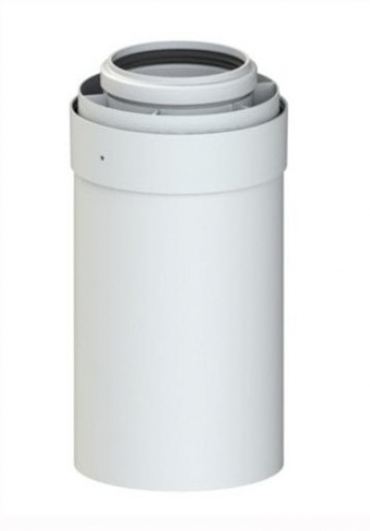 Tricox PACS507C 60/100 Füstcső L=1000mm PPS/Alu