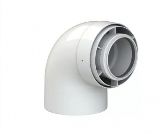 Tricox PAKÖ601C 80/125 Könyök PPS/Alu