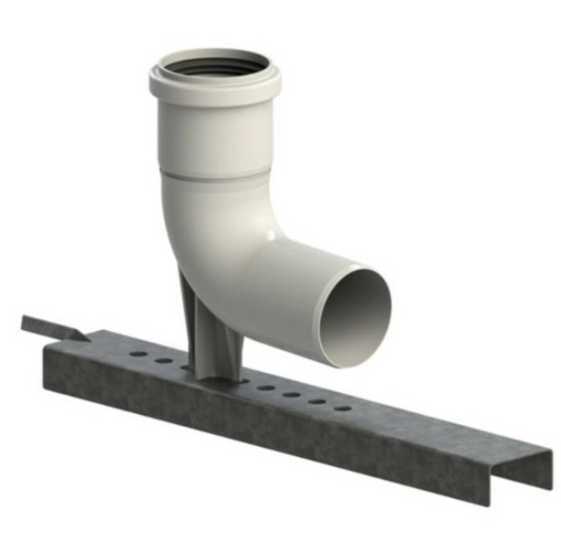 Tricox PBKBÖ1020 60-80 mm Bekötő könyök bővítővel PPS