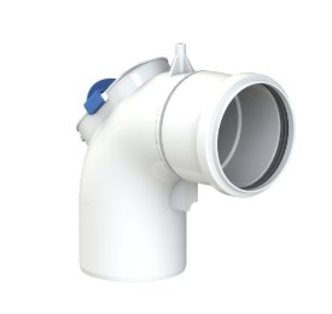 Tricox PEKÖ10 60 mm Ellenőrző könyök PPS