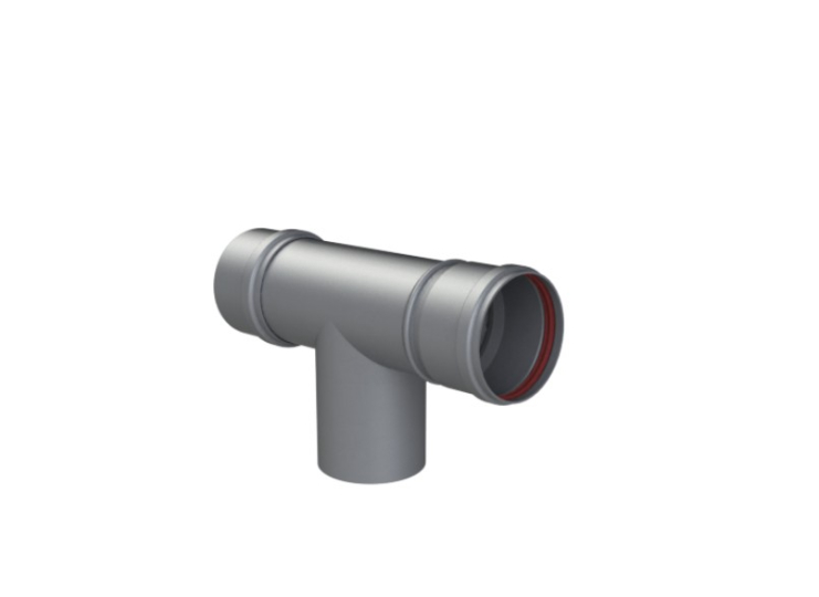 Tricox PET10 60 mm Ellenőrző T-idom PPS