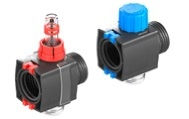 TRICOX OCTA Közbenső tag 3/4 külső menetes moduláris osztó-gyűjtő rendszerhez