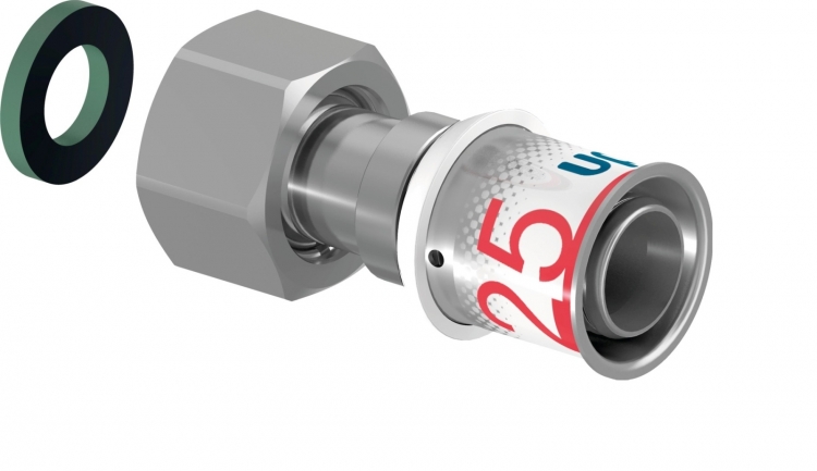 Uponor S-Press Plus Fém hollandis csatlakozó 25x5/4” BM