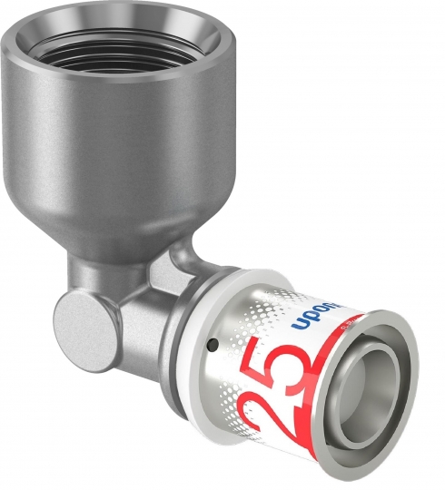 Uponor S-Press Plus Menetes fém könyök idom 25x3/4” BM