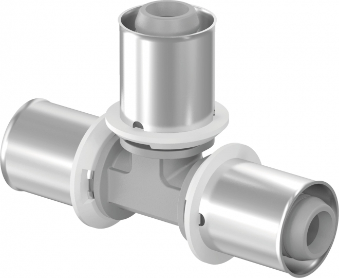 Uponor S-Press Plus Szűkített T-idom PPSU 25x20x25